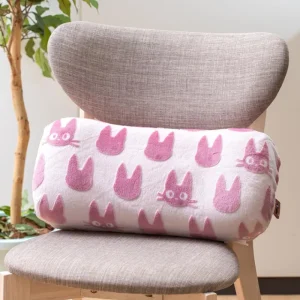 Shop Coussin brique moiré Jiji silhouette   - Kiki la petite sorcière Mobilier
