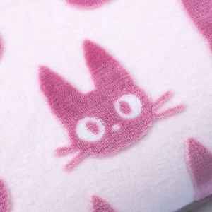 Shop Coussin brique moiré Jiji silhouette   - Kiki la petite sorcière Mobilier