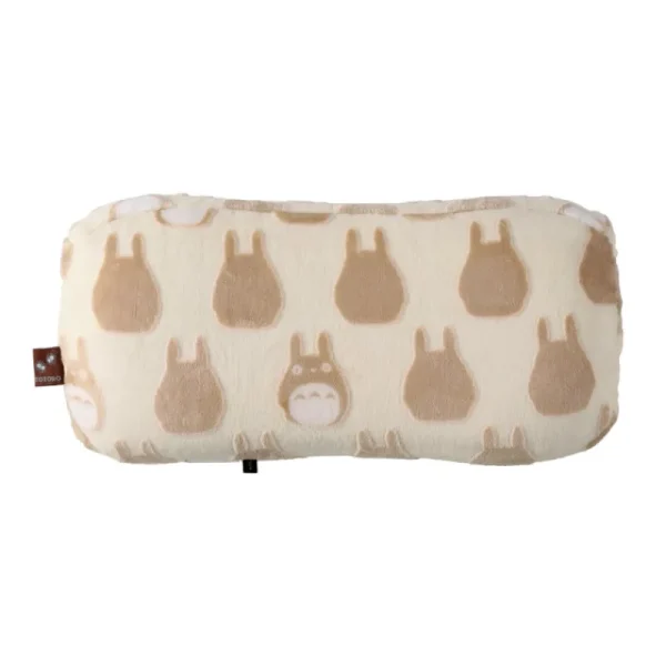 Discount Coussin brique moiré Totoro silhouette   - Mon Voisin Totoro Mobilier