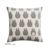 Best Sale Coussin Silhouette Totoro Gris - Mon Voisin Totoro Mobilier