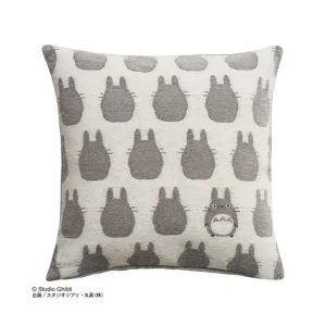 Best Sale Coussin Silhouette Totoro Gris - Mon Voisin Totoro Mobilier