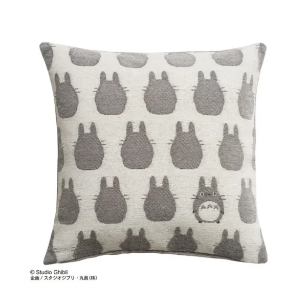 Best Sale Coussin Silhouette Totoro Gris - Mon Voisin Totoro Mobilier