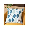Cheap Coussin Totoro Feuilles Bleues et Vertes 45x45 cm - Mon Voisin Totoro Mobilier