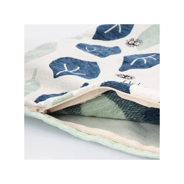 Cheap Coussin Totoro Feuilles Bleues et Vertes 45x45 cm - Mon Voisin Totoro Mobilier