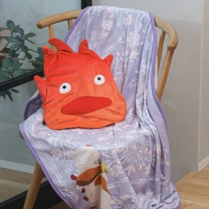 Best Couverture coussin Calcifer - Le Château ambulant Linge De Maison