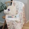 Online Couverture coussin Moon - Le Royaume des chats Linge De Maison