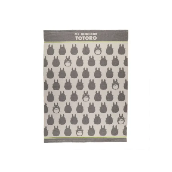 Fashion Couverture de sieste Totoro Gris 85x115 cm - Mon Voisin Totoro Linge De Maison