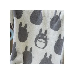 Fashion Couverture de sieste Totoro Gris 85x115 cm - Mon Voisin Totoro Linge De Maison