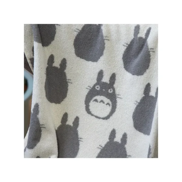 Fashion Couverture de sieste Totoro Gris 85x115 cm - Mon Voisin Totoro Linge De Maison