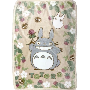Cheap Couverture fluffy Totoro Framboise 100x140 cm - Mon Voisin Totoro Linge De Maison