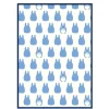 Shop Couverture Silhouette Totoro Bleu 100x140 cm - Mon Voisin Totoro Linge De Maison