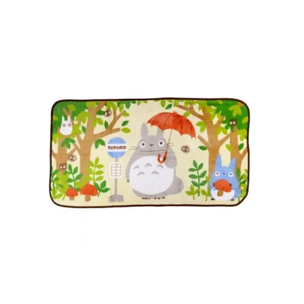 New Couverture Totoro Arrêt de bus 80x150 cm - Mon Voisin Totoro Linge De Maison