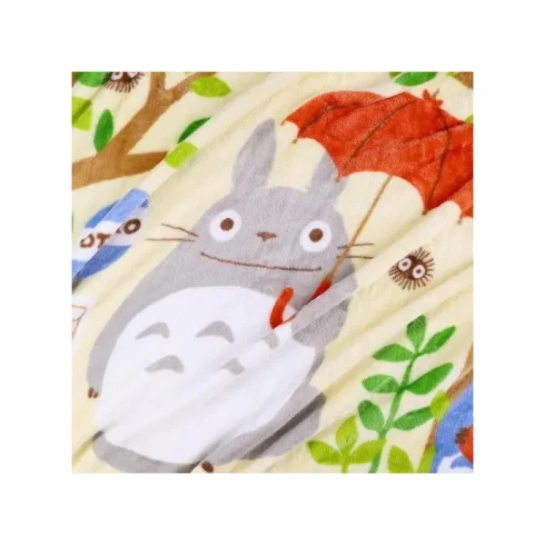 New Couverture Totoro Arrêt de bus 80x150 cm - Mon Voisin Totoro Linge De Maison