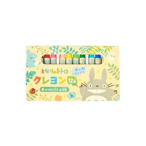 Fashion Crayons Totoro Feuilles Colorées - Mon Voisin Totoro Écriture