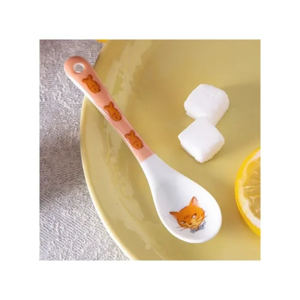 Flash Sale Cuillère Heure du thé & Chats - Le Royaume des chats Cuisine Et Table
