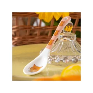 Flash Sale Cuillère Heure du thé & Chats - Le Royaume des chats Cuisine Et Table