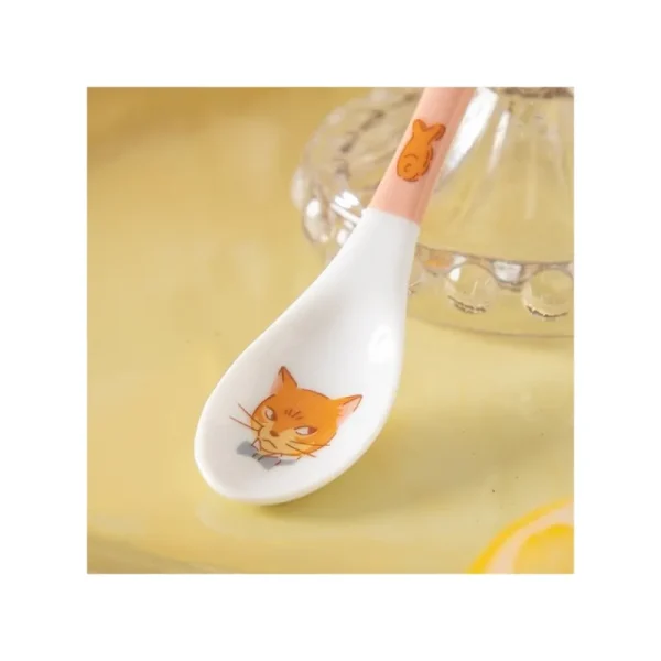 Flash Sale Cuillère Heure du thé & Chats - Le Royaume des chats Cuisine Et Table