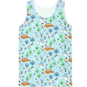 Cheap Débardeur À Motif Totoro Bleu Clair (Femme) - Mon Voisin Totoro Textile