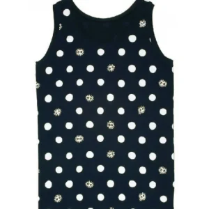 Clearance Débardeur Totoro Kurosuke Points Noirs (Femme) - Mon Voisin Totoro Textile