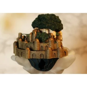 New Diorama lumineux Château de Laputa - Le Château dans le ciel Décoration
