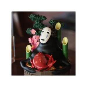 Online Diorama No Face Bassine d’or et bambous - Le Voyage de Chihiro Décoration
