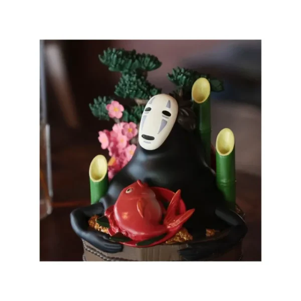 Online Diorama No Face Bassine d’or et bambous - Le Voyage de Chihiro Décoration