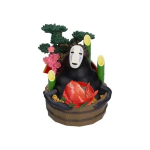 Online Diorama No Face Bassine d’or et bambous - Le Voyage de Chihiro Décoration