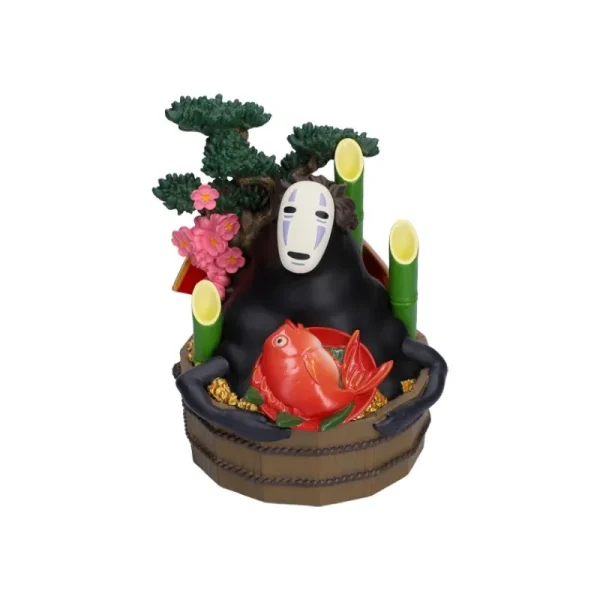 Online Diorama No Face Bassine d’or et bambous - Le Voyage de Chihiro Décoration