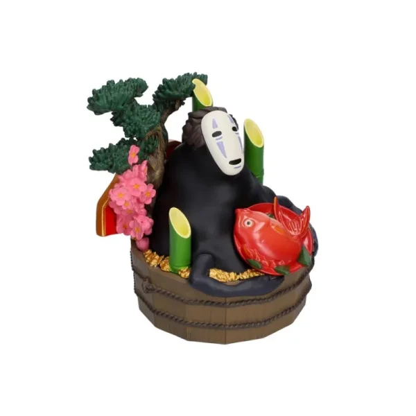 Online Diorama No Face Bassine d’or et bambous - Le Voyage de Chihiro Décoration