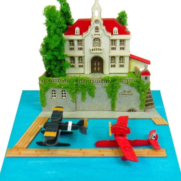 Clearance Diorama papier Adriano & hydravion de chasse - Porco Rosso Loisirs Créatifs