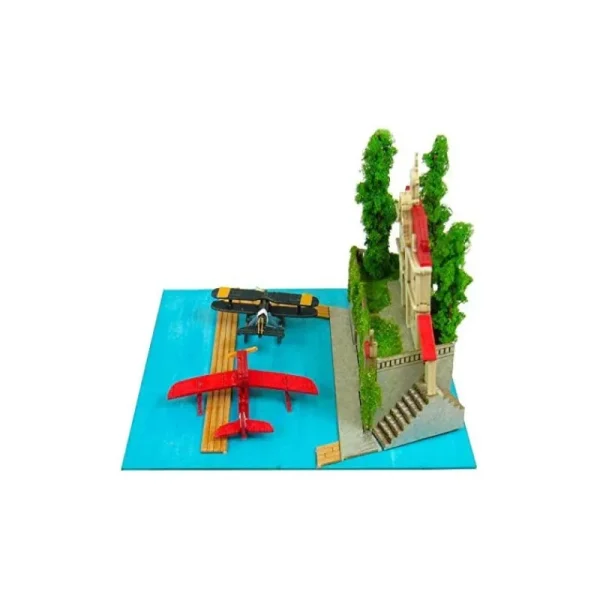 Clearance Diorama papier Adriano & hydravion de chasse - Porco Rosso Loisirs Créatifs