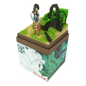 Store Diorama papier Ashitaka en forêt - Princesse Mononoké Loisirs Créatifs