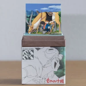 Cheap Diorama papier Ashitaka et Yakuru -Princesse Mononoké Loisirs Créatifs