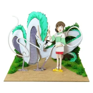 Outlet Diorama papier Haku dragon & Chihiro - Le Voyage de Chihiro Loisirs Créatifs