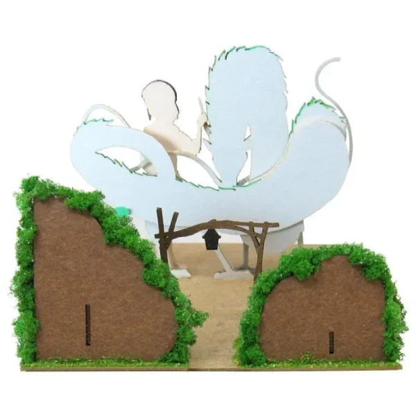 Outlet Diorama papier Haku dragon & Chihiro - Le Voyage de Chihiro Loisirs Créatifs