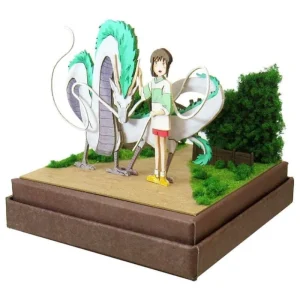 Outlet Diorama papier Haku dragon & Chihiro - Le Voyage de Chihiro Loisirs Créatifs