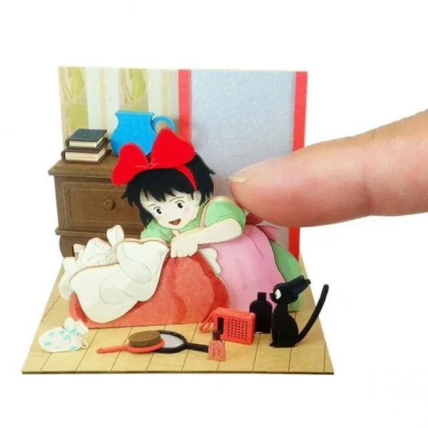 Sale Diorama papier Kiki s’envole - Kiki la petite sorcière Loisirs Créatifs