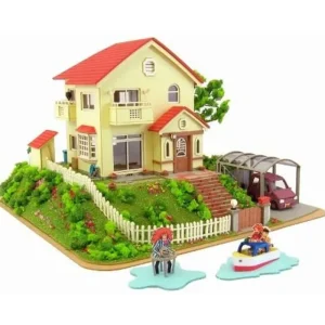 Hot Diorama papier Maison de Sosuke & Ponyo - Ponyo sur la falaise Loisirs Créatifs