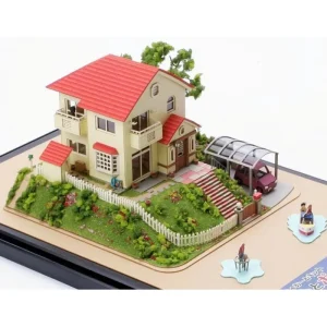 Hot Diorama papier Maison de Sosuke & Ponyo - Ponyo sur la falaise Loisirs Créatifs
