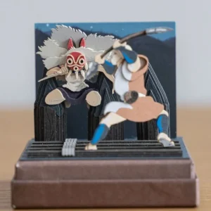 Fashion Diorama papier San au combat - Princesse Mononoké Loisirs Créatifs