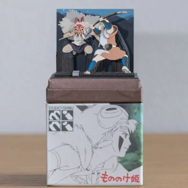 Fashion Diorama papier San au combat - Princesse Mononoké Loisirs Créatifs