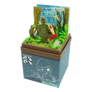 Flash Sale Diorama papier Sheeta & Pazu avec Robot Soldat - Le Château dans le c Loisirs Créatifs