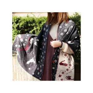 New Etole Avec Boutons Kiki La Ville Sous La Neige - Kiki la petite sorci Textile