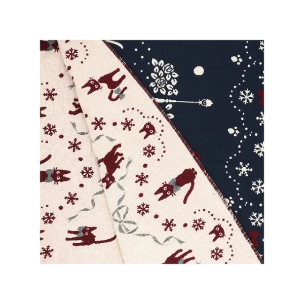 New Etole Avec Boutons Kiki La Ville Sous La Neige - Kiki la petite sorci Textile