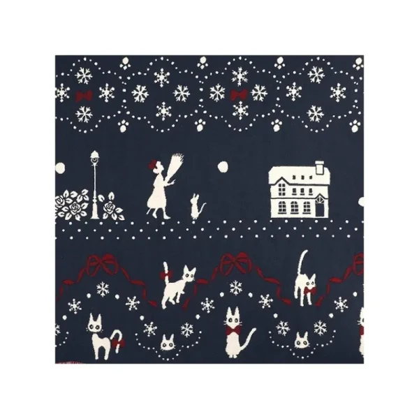 New Etole Avec Boutons Kiki La Ville Sous La Neige - Kiki la petite sorci Textile