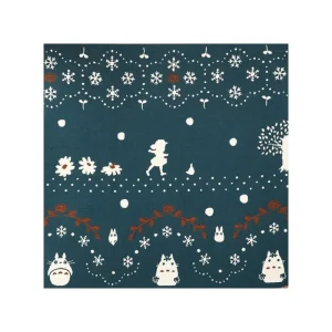 Shop Etole Avec Boutons Totoro Dans La Neige - Mon Voisin Totoro Textile