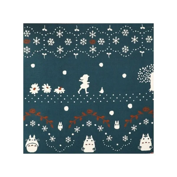 Shop Etole Avec Boutons Totoro Dans La Neige - Mon Voisin Totoro Textile