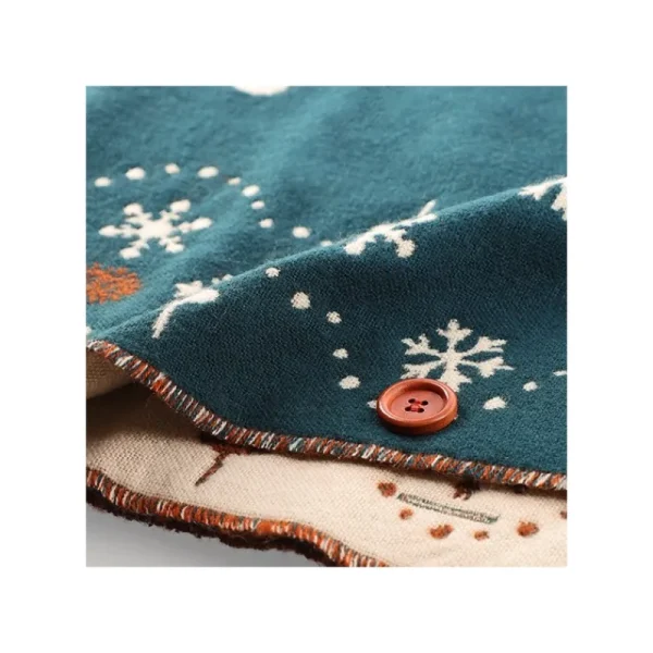 Shop Etole Avec Boutons Totoro Dans La Neige - Mon Voisin Totoro Textile