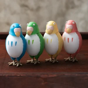 Store Figurine Bobble head Perruche Jaune - Le Garçon et le Héron Jouets