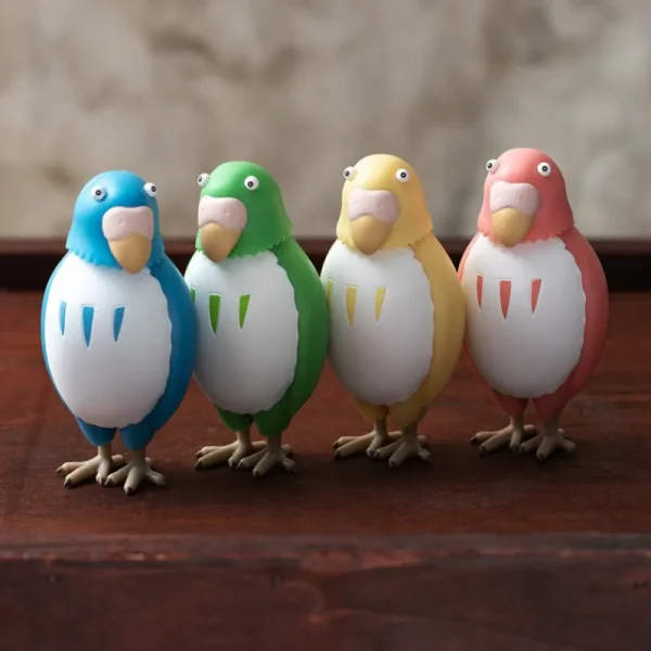 Store Figurine Bobble head Perruche Jaune - Le Garçon et le Héron Jouets